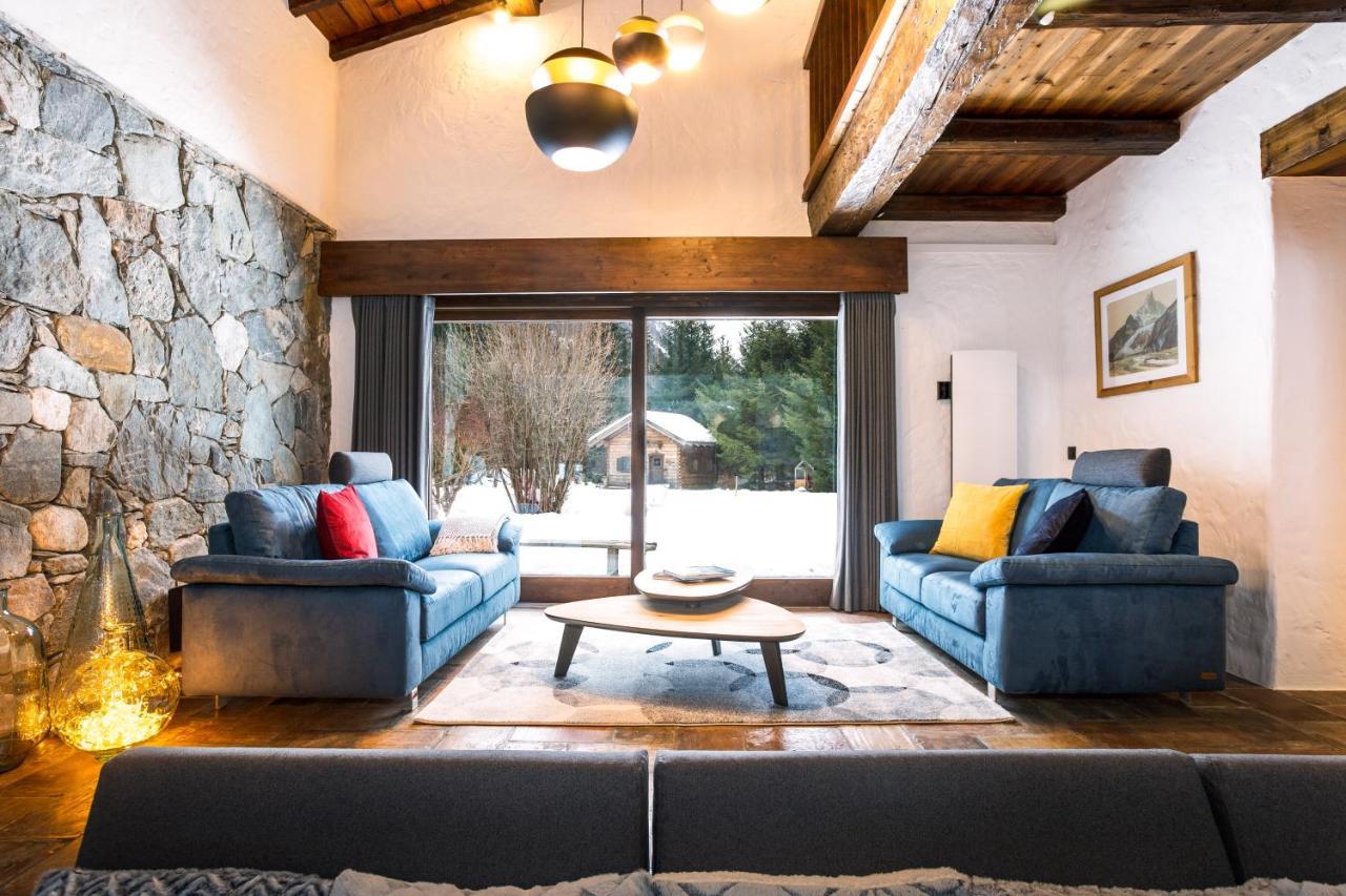 Chalet Les Praz - 280Sqm - Sauna Cinema Fitness - 5 Bedrooms In Heart Of Les Praz - By Cozee Rentals Chamonix Exterior foto