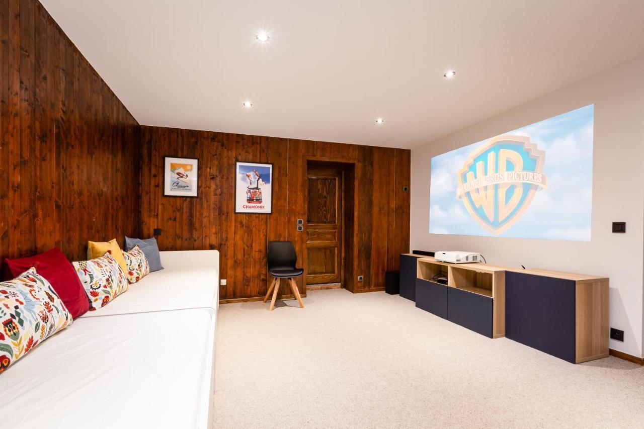 Chalet Les Praz - 280Sqm - Sauna Cinema Fitness - 5 Bedrooms In Heart Of Les Praz - By Cozee Rentals Chamonix Exterior foto