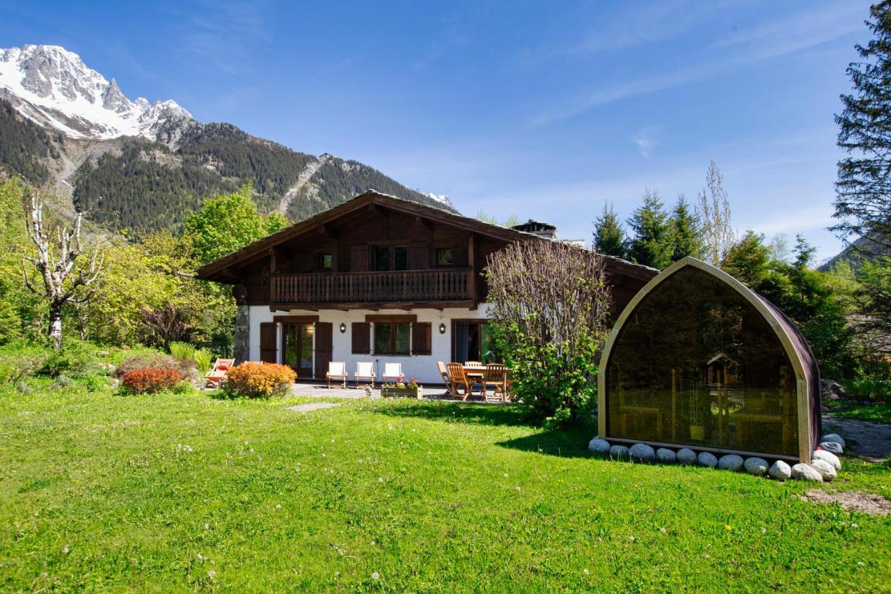 Chalet Les Praz - 280Sqm - Sauna Cinema Fitness - 5 Bedrooms In Heart Of Les Praz - By Cozee Rentals Chamonix Exterior foto